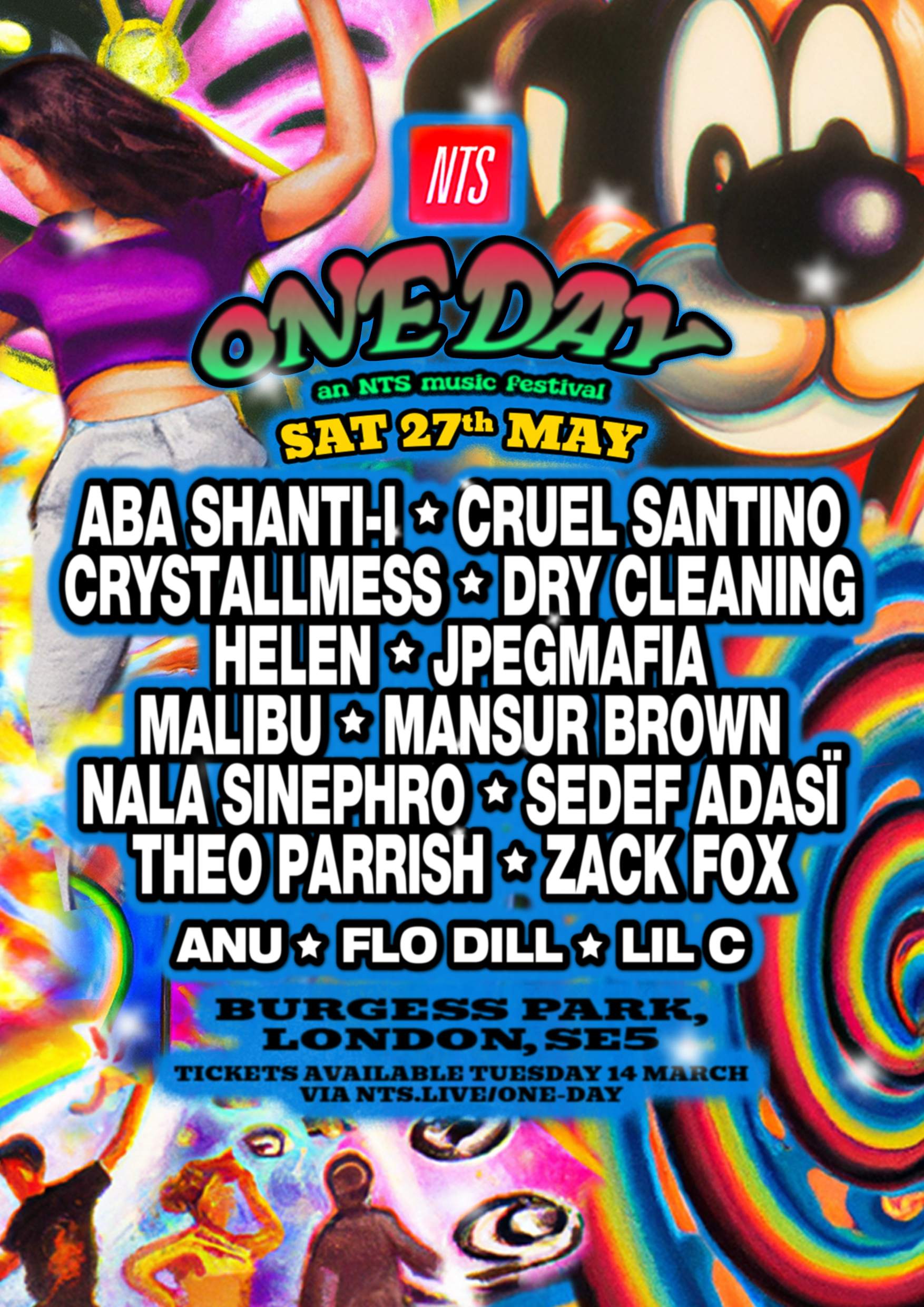 NTS Presents One Day Festival at Burgess Park, London · Tickets