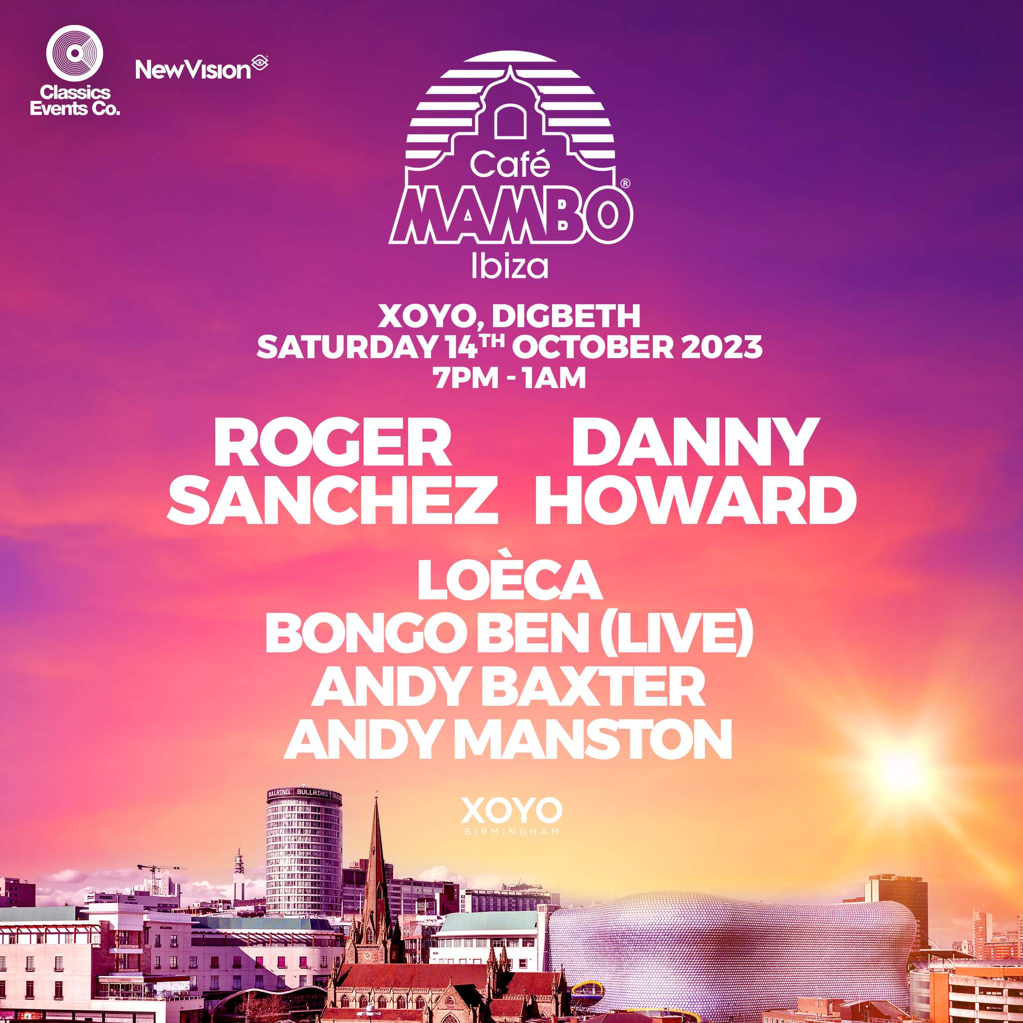Cafe Mambo Birmingham at XOYO Birmingham, Birmingham