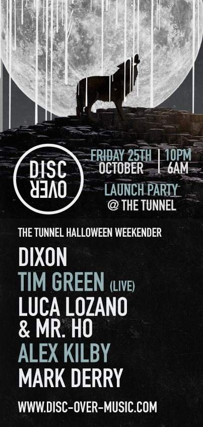 Disc Over Halloween Launch Feat. Dixon, Tim Green - Live, Luca Lozano & Mr.Ho - Página frontal