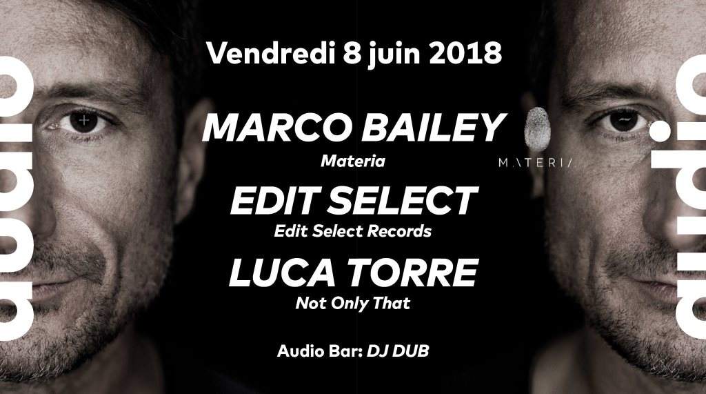 Marco Bailey - Edit Select - Luca Torre - Página frontal