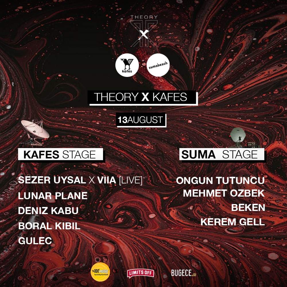 Theory X Kafes - 13 August - Página frontal