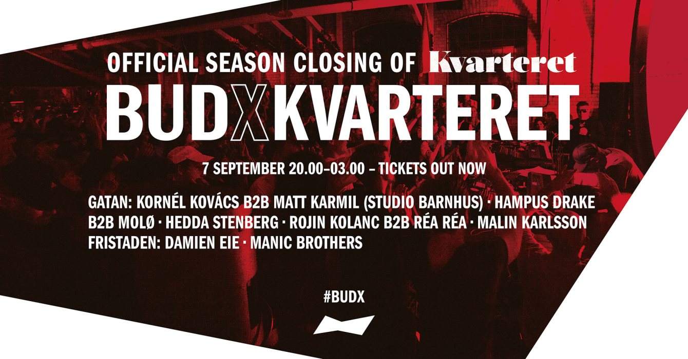 Budx Kvarteret: Official Season Closing - フライヤー表