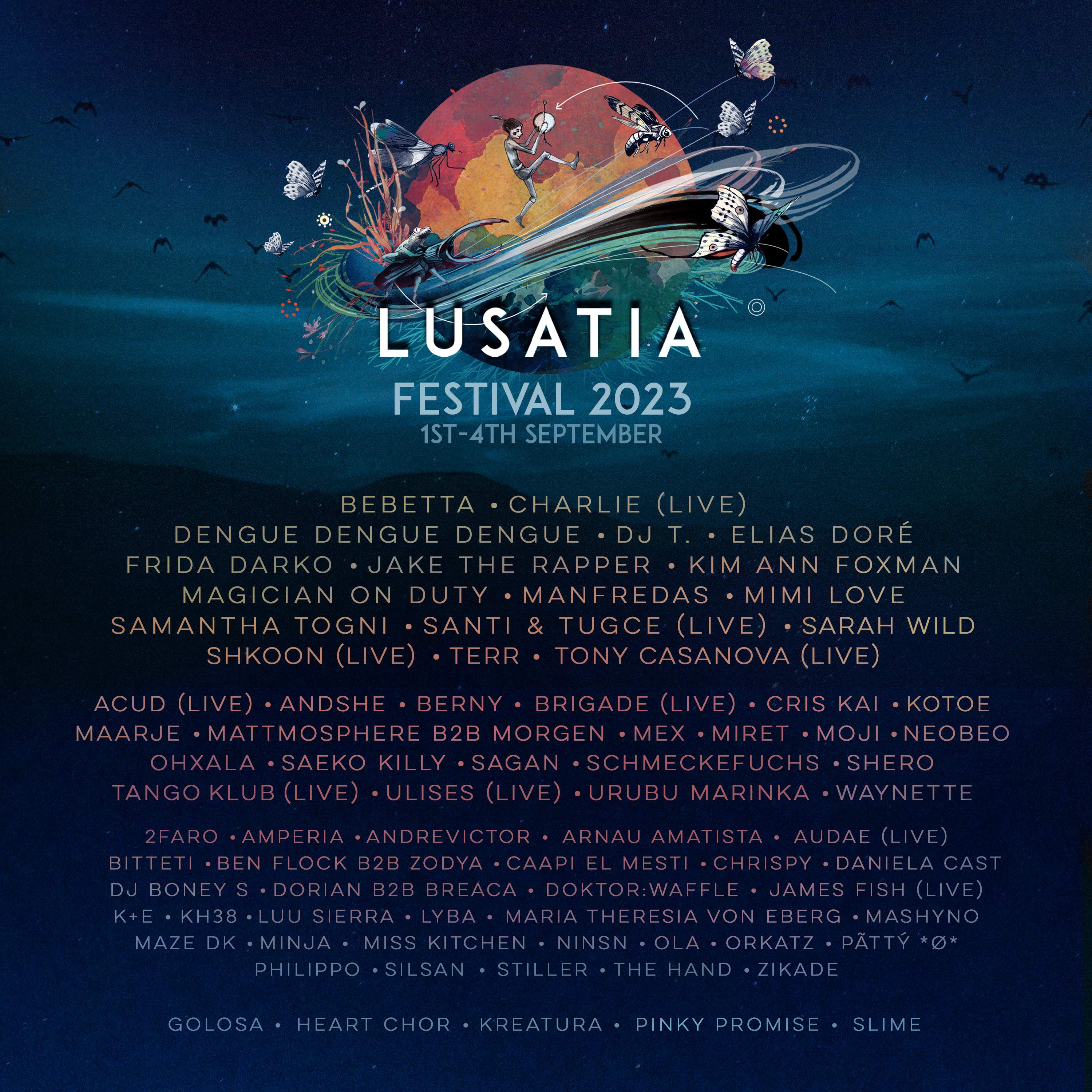 Lusatia Festival 2023 - Página frontal