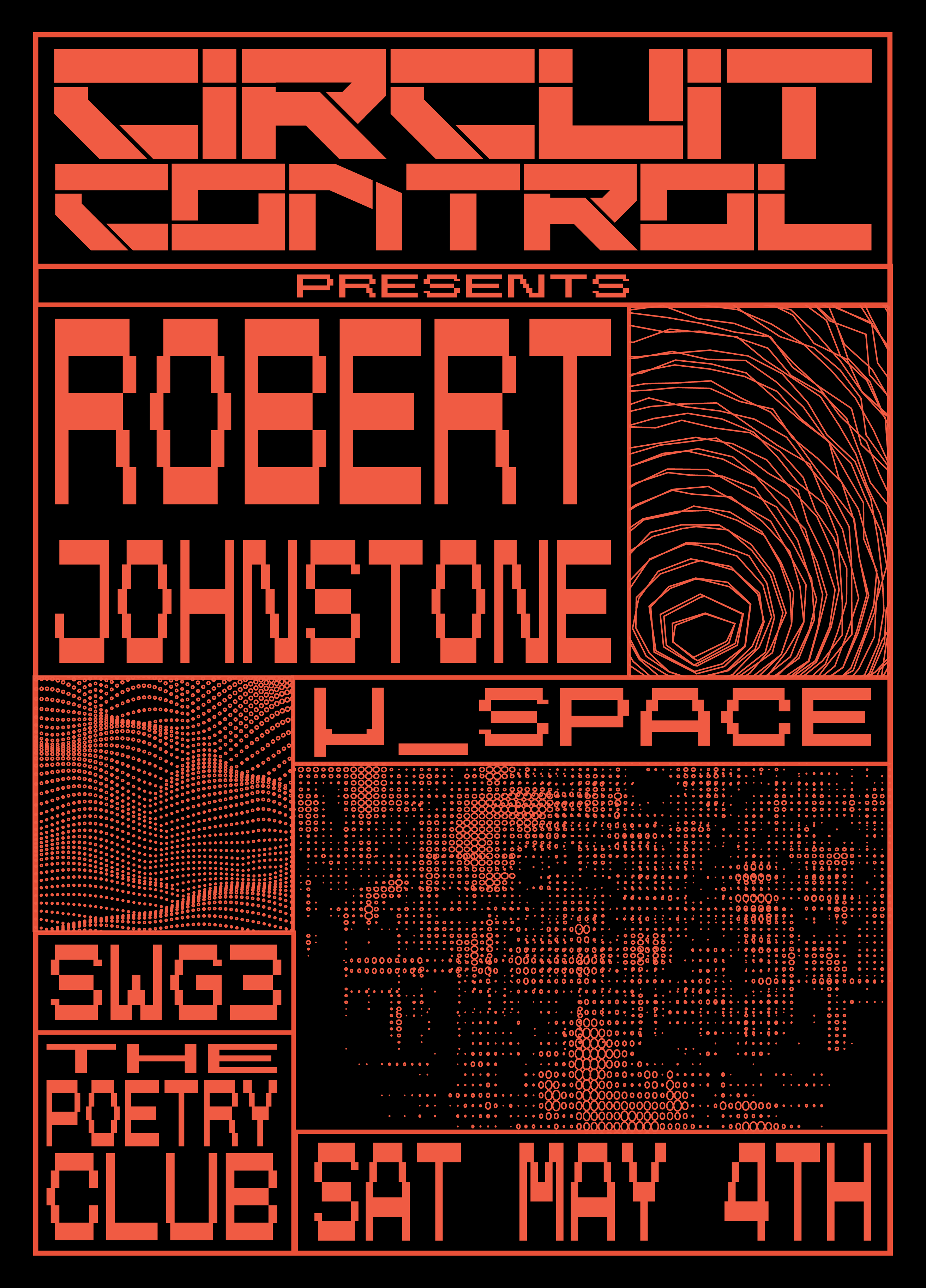 Circuit Control presents: μ_space and Robert Johnstone - フライヤー表