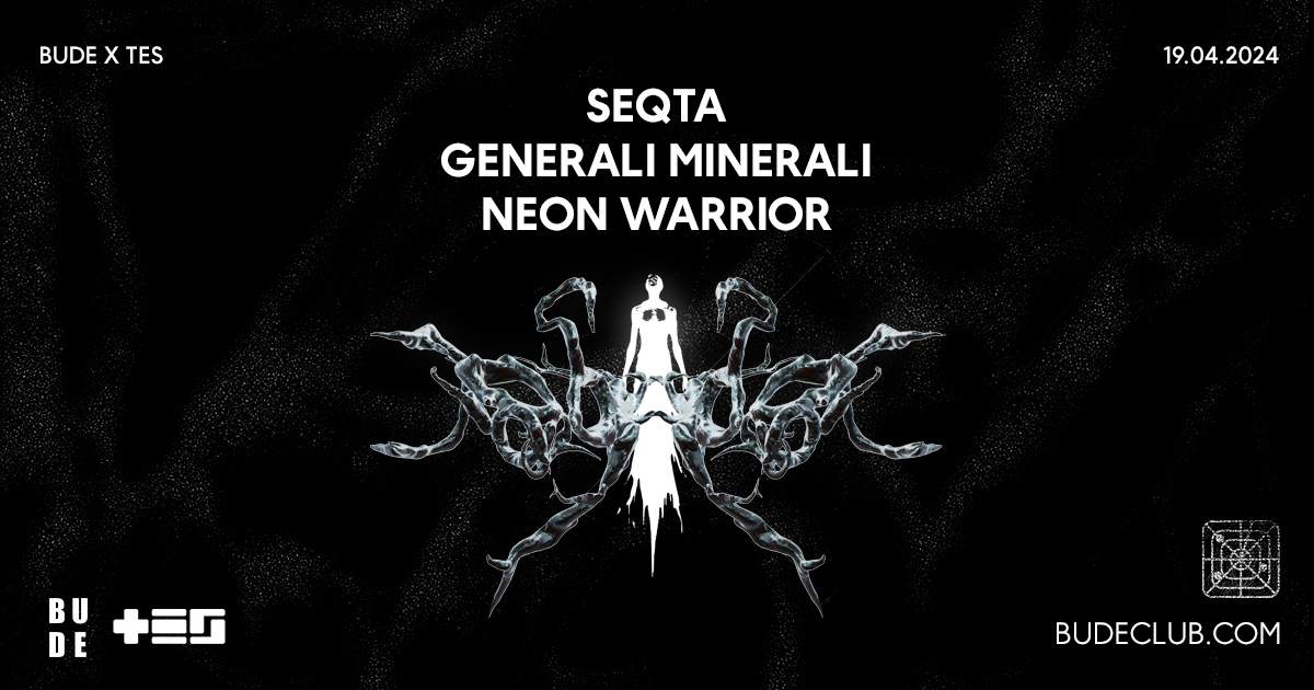 Seqta: Generali Minerali: Neon Warrior - フライヤー表