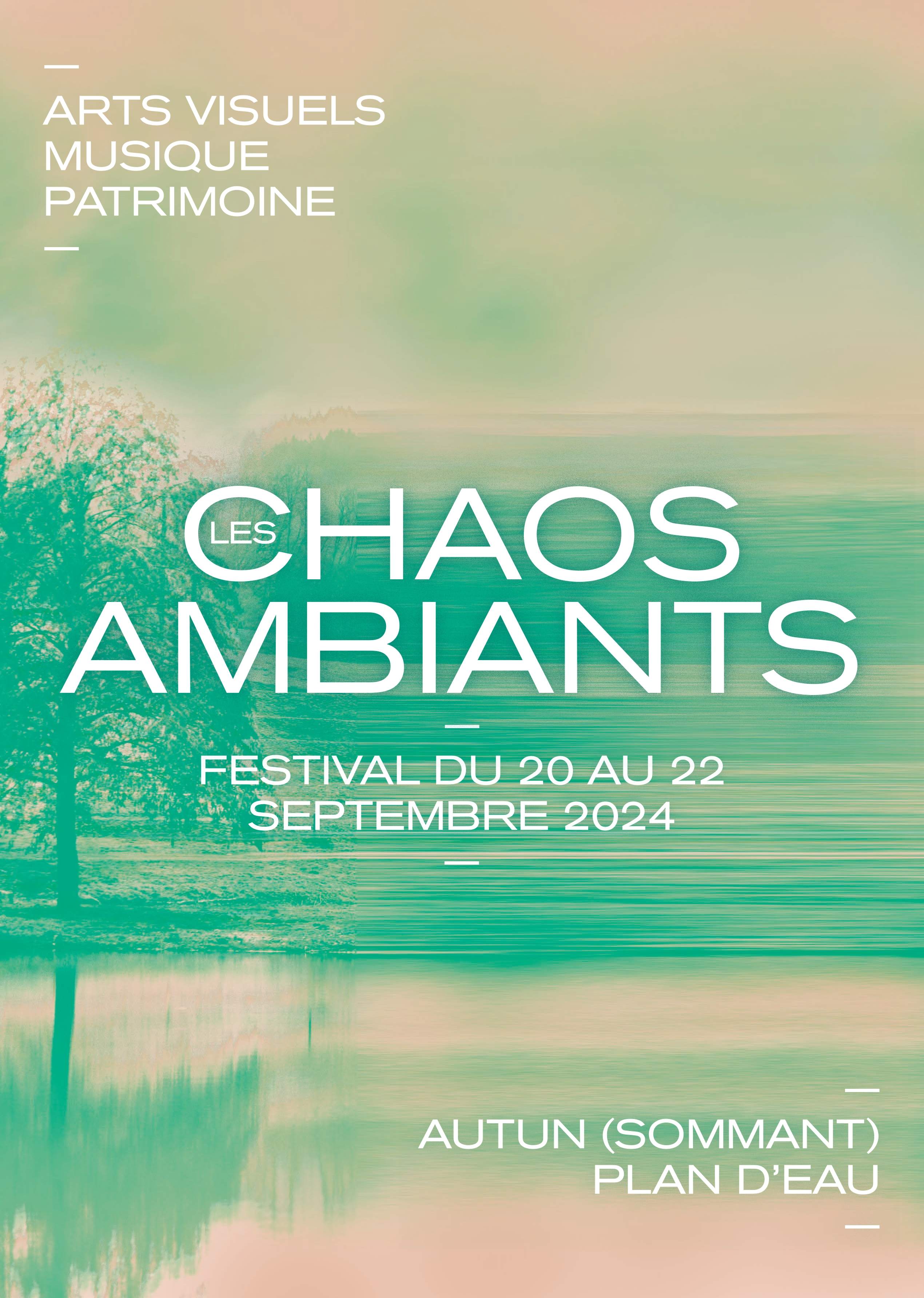 Les Chaos Ambiants 2024 - フライヤー表