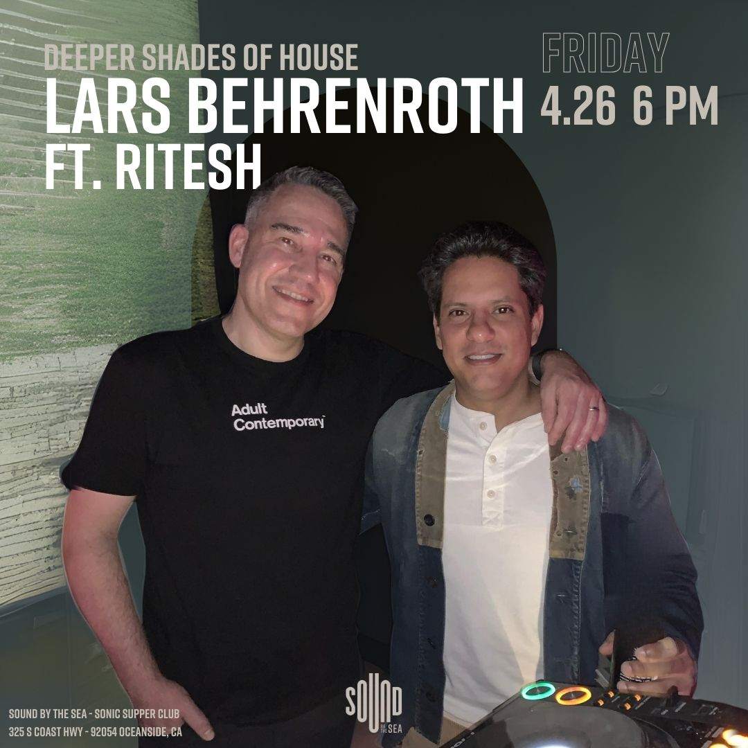 Lars Behrenroth x Ritesh - フライヤー表