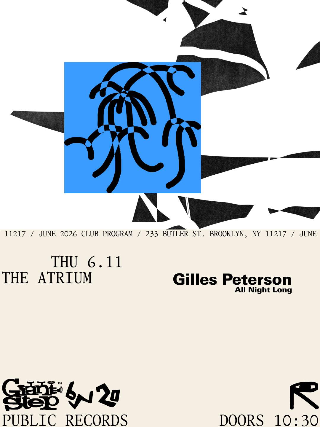 Gilles Peterson All Night Long at public records, New York City