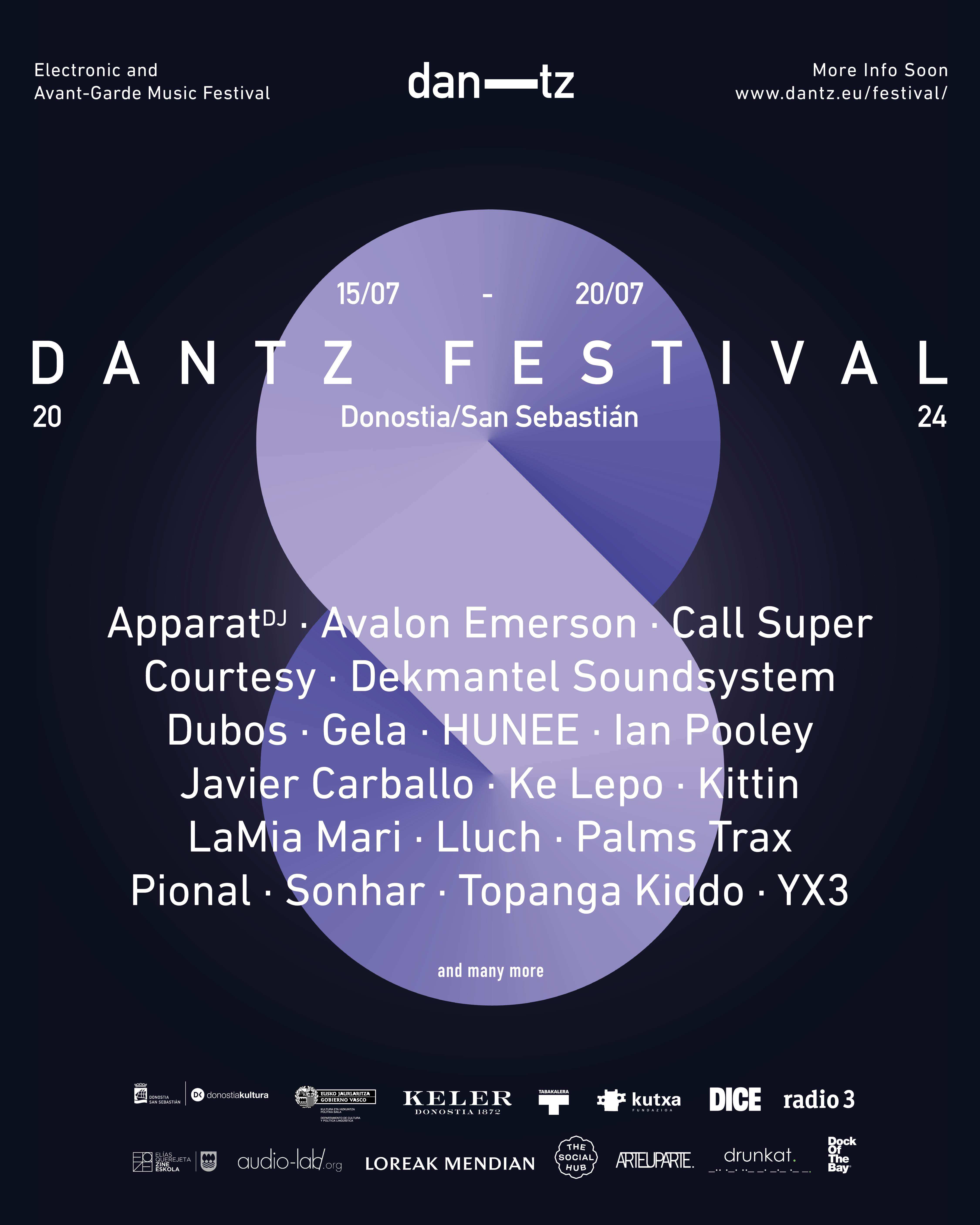 Dantz Festival 2024 - Página frontal