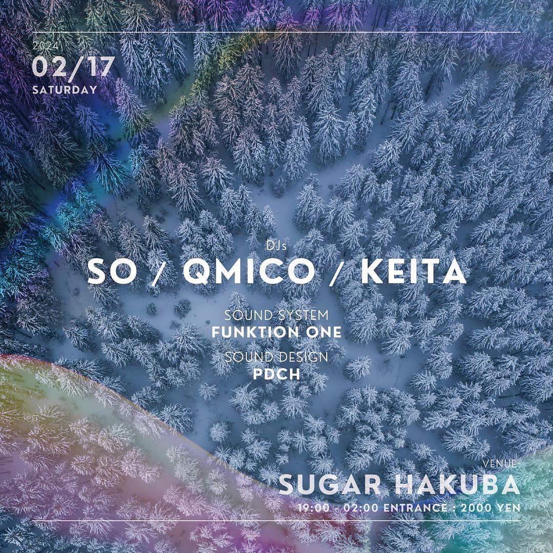 SO / Qmico / KEITA - フライヤー表