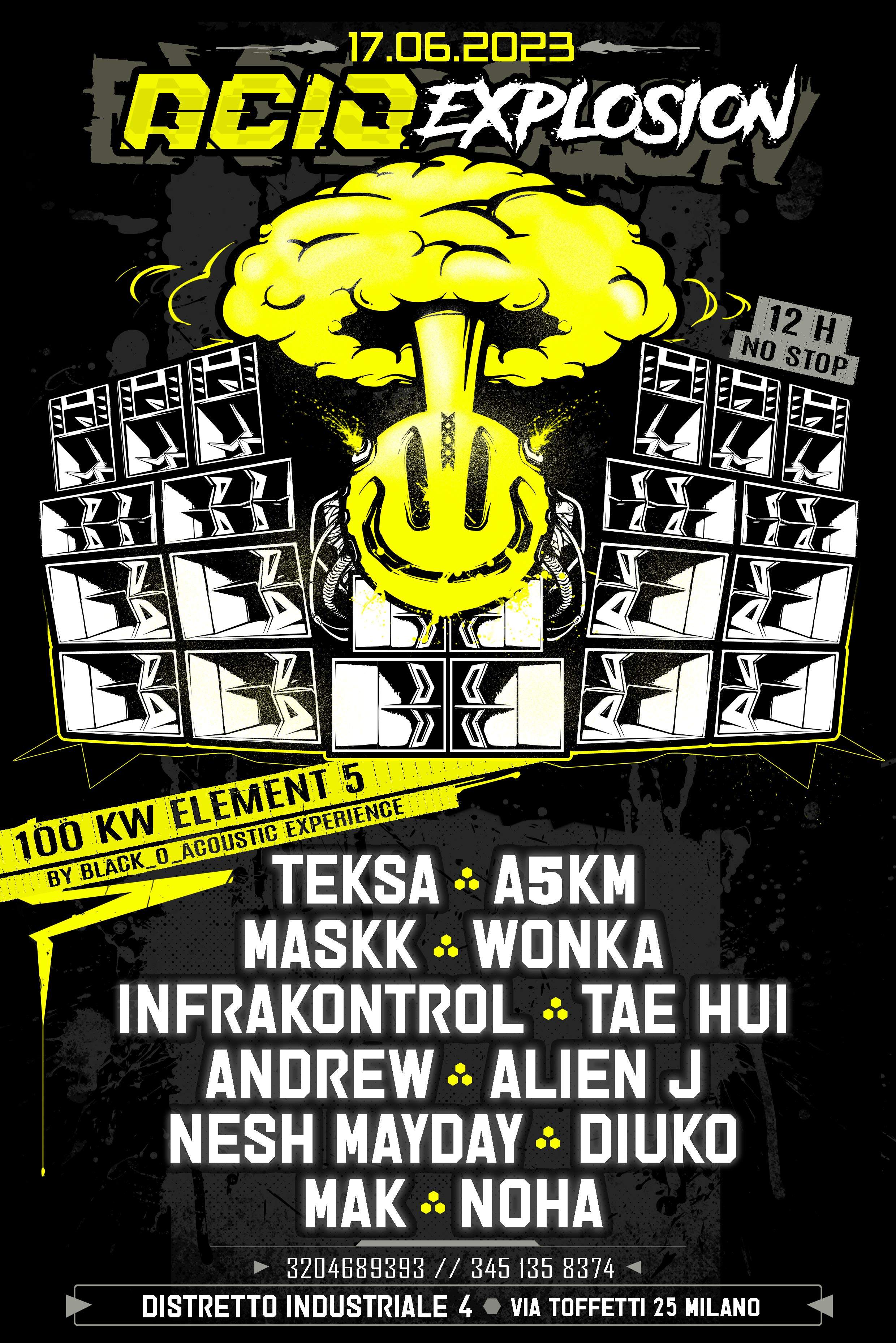 Acidexplosion Teksa A5km Mask Kernel Panik Wonka Infrakontrol Tae Hui ...