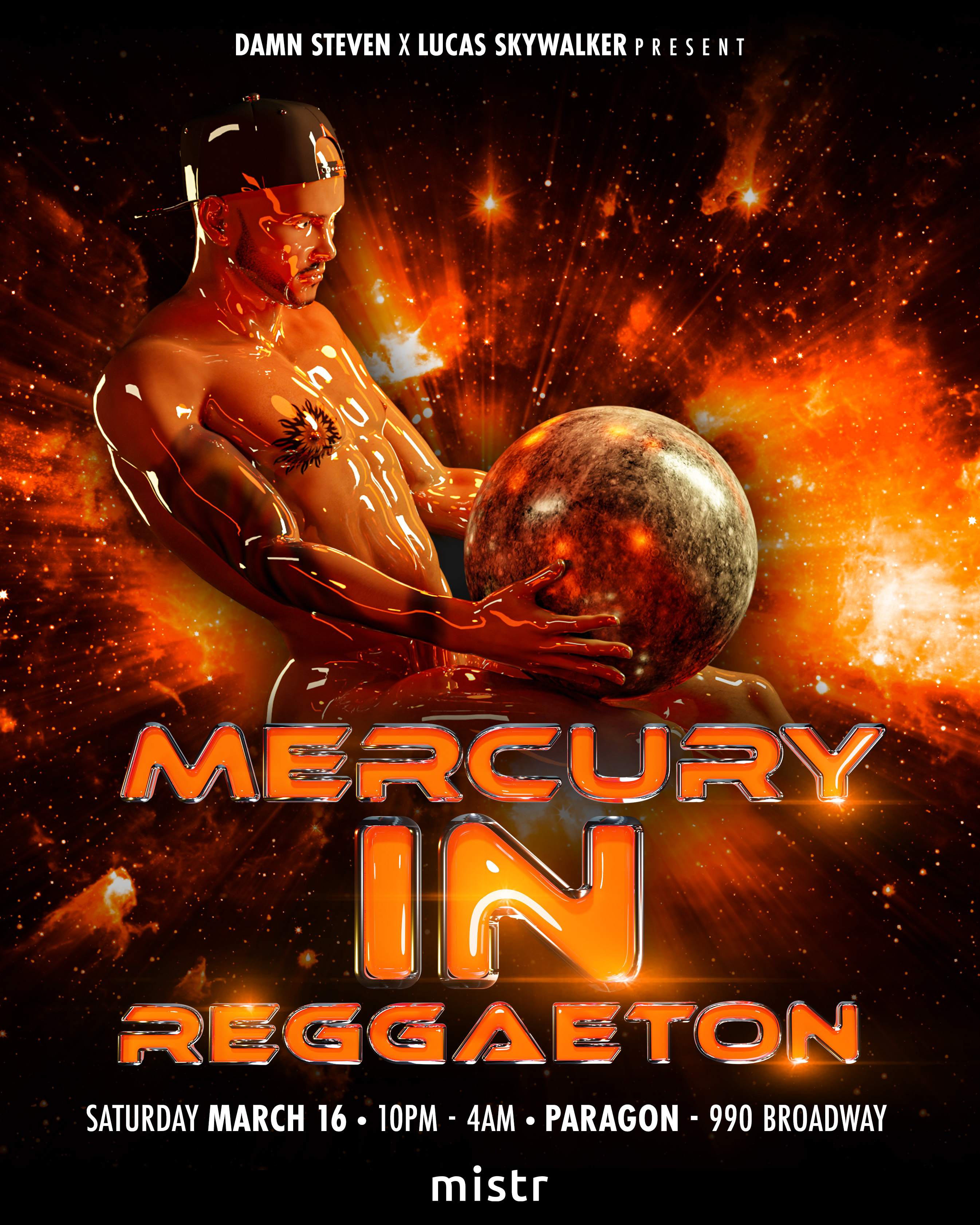 Mercury In Reggaeton: Riobamba, Choque, Lethal Trip, Skywalker + Stiletto,  Coyado at Paragon, New York City