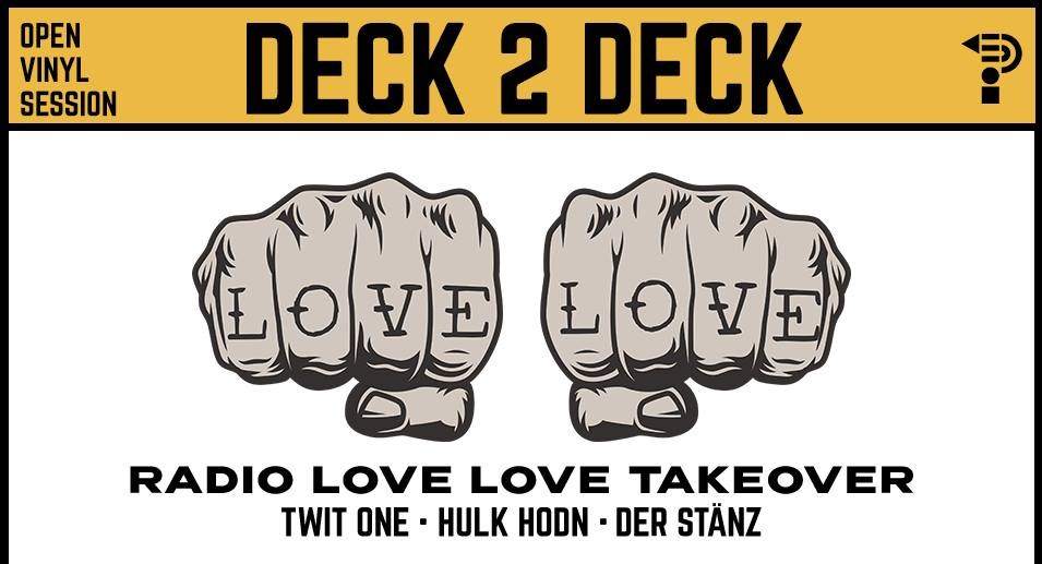Deck 2 Deck // Radio Love Love Session - Página frontal