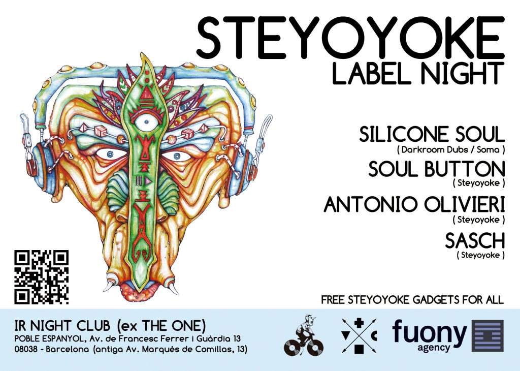 IR presents: Steyoyoke Label Night with Silicone Soul - Página trasera