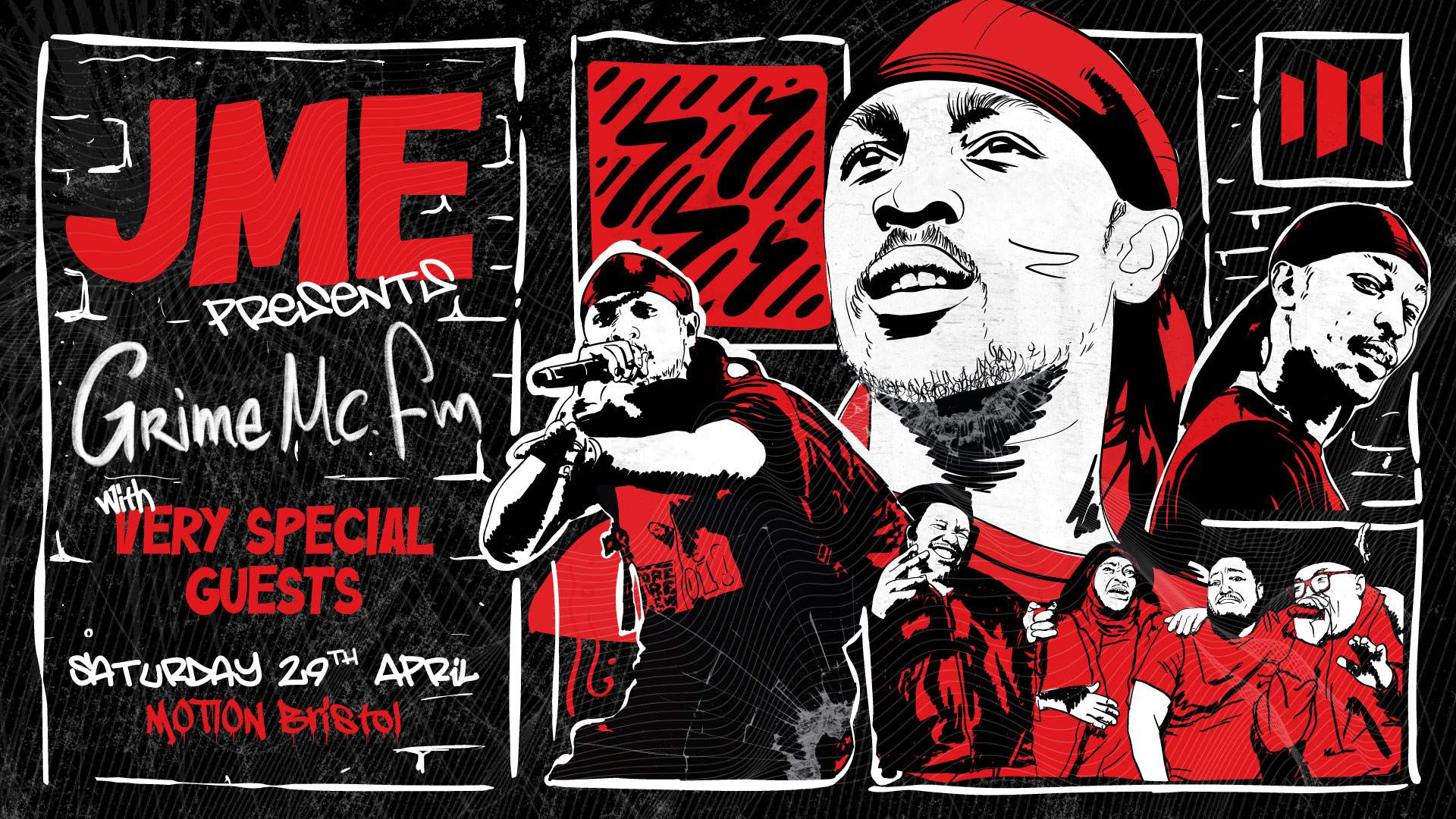 JME presents Grime MC FM with Very Special Guests (SOLD OUT) - Página trasera