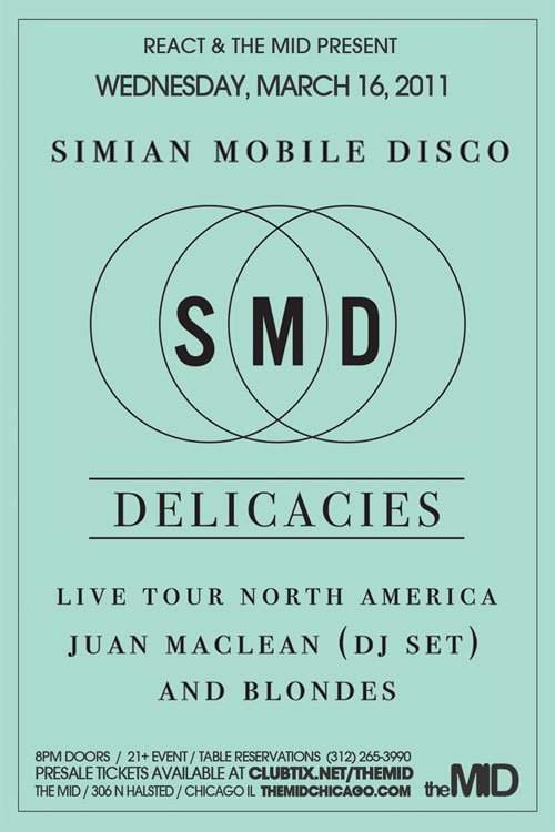Simian Mobile Disco - Página frontal