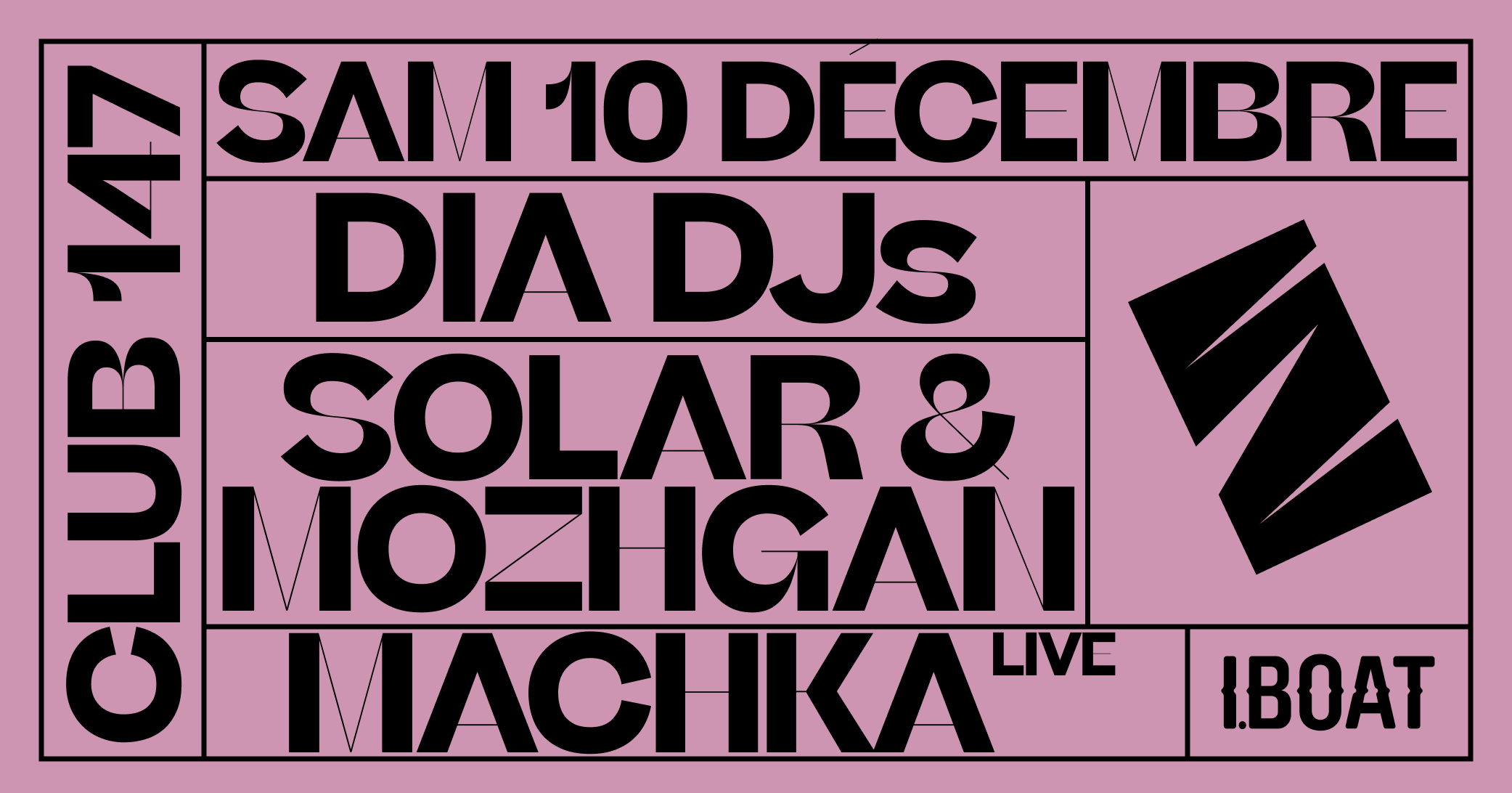 DIA DJS, Machka (LIVE), Solar & Mozhgan - Página frontal