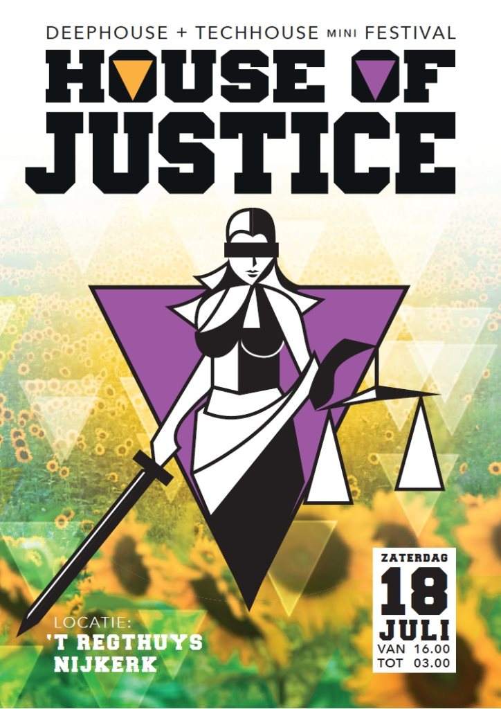 House of Justice - フライヤー表