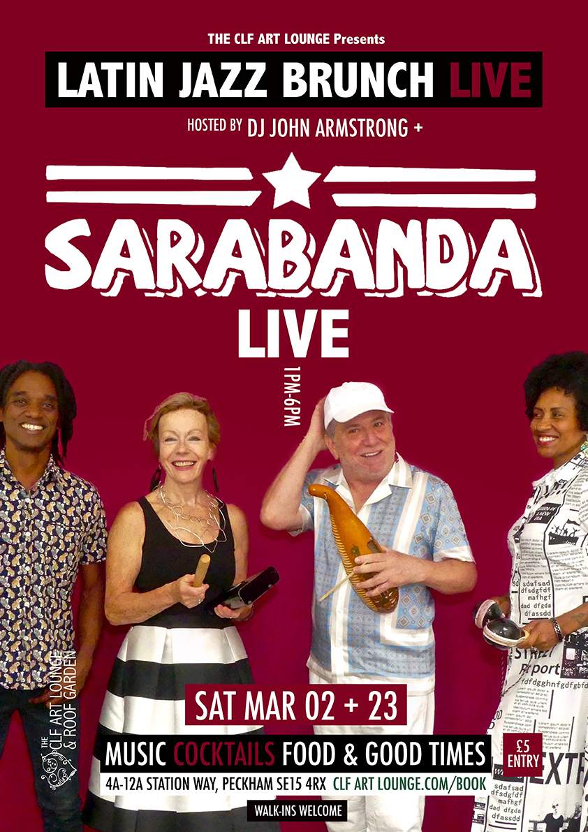 Latin Jazz Brunch Live With Sarabanda Live And Dj John Armstrong En Clf Art Lounge And Roof Garden 8419