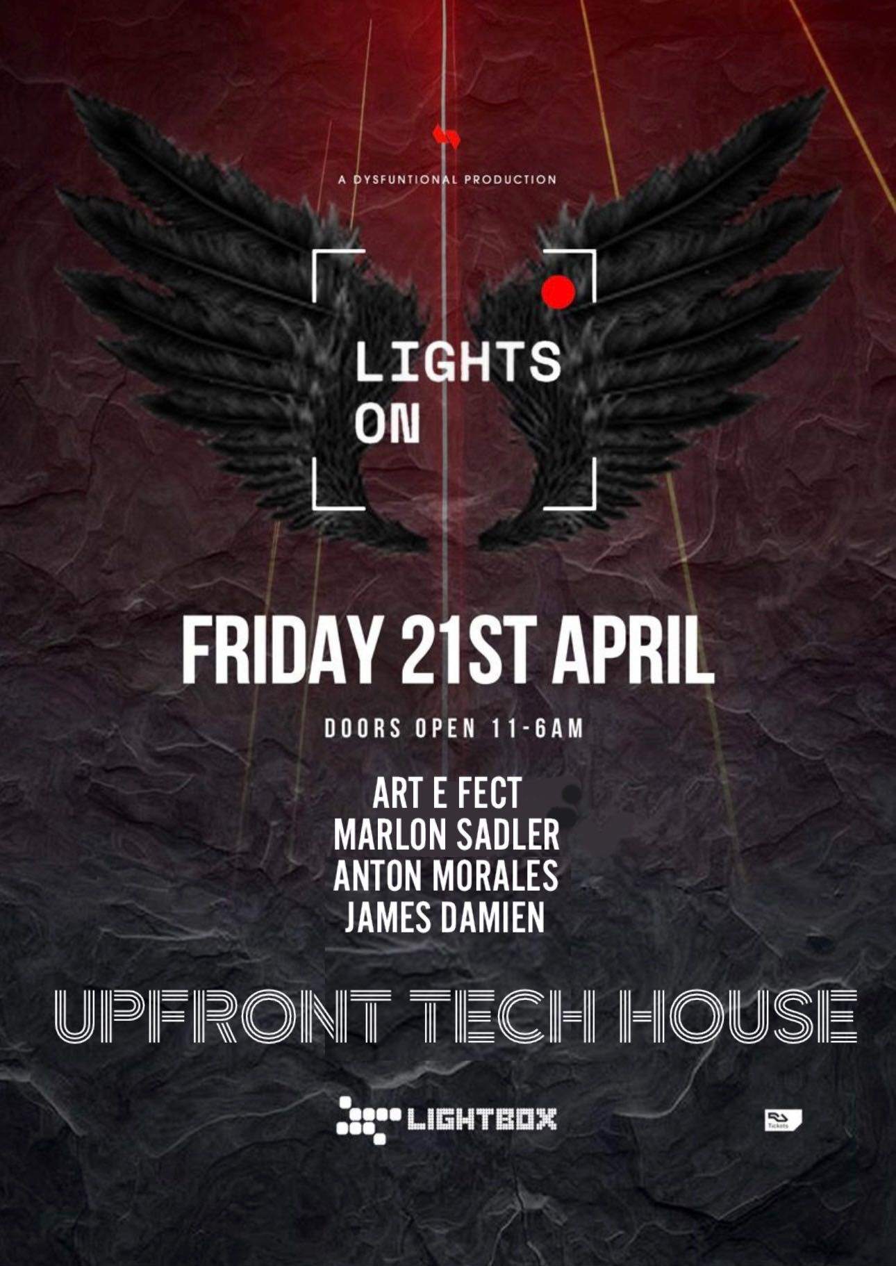 Lights On (LAST ENTRY 3AM) em Lightbox, London