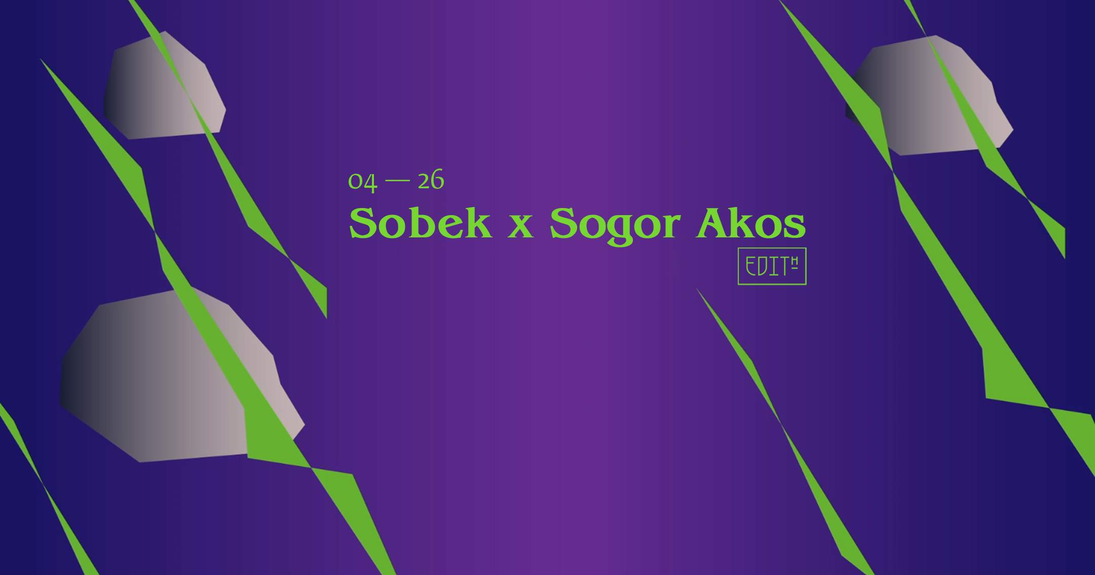 Edith — Sobek / Sogor Akos - フライヤー表