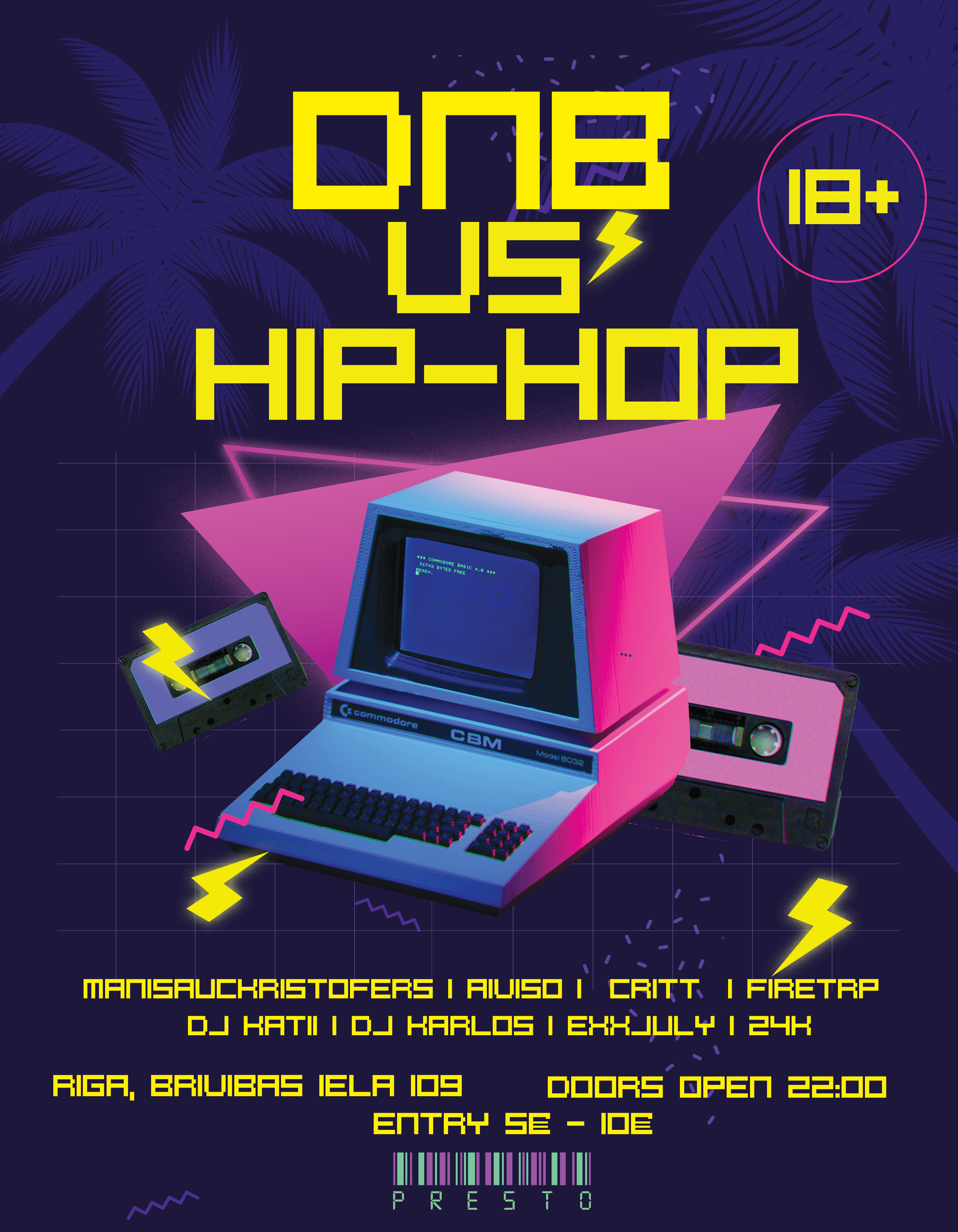 DNB VS HIP-HOP at TBA - MAZE RIGA, Latvia
