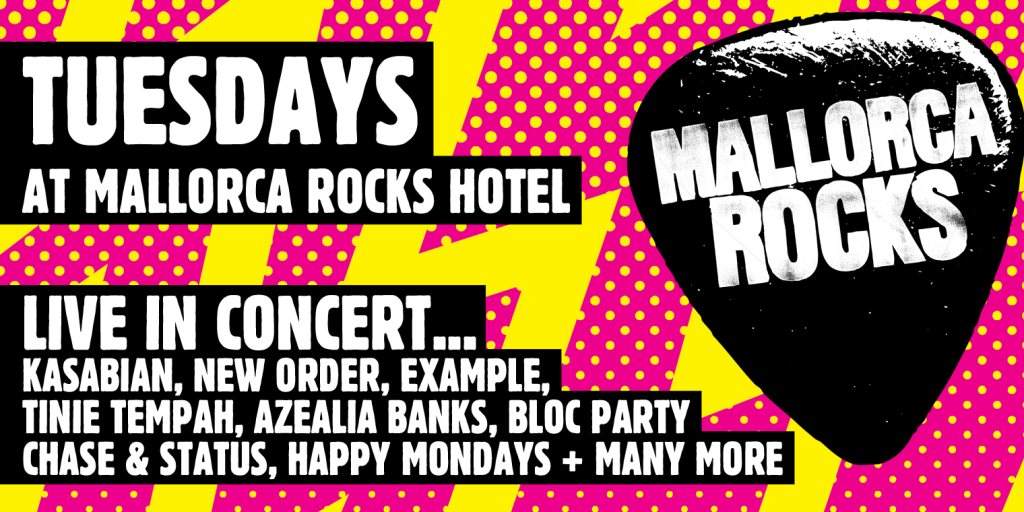 Mallorca Rocks with Happy Mondays / Reverend & The Makers - Página frontal