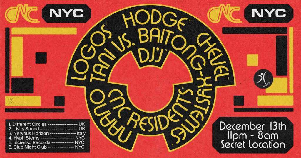 Club Night Club: Hodge, Logos, and Chevel - - Página frontal