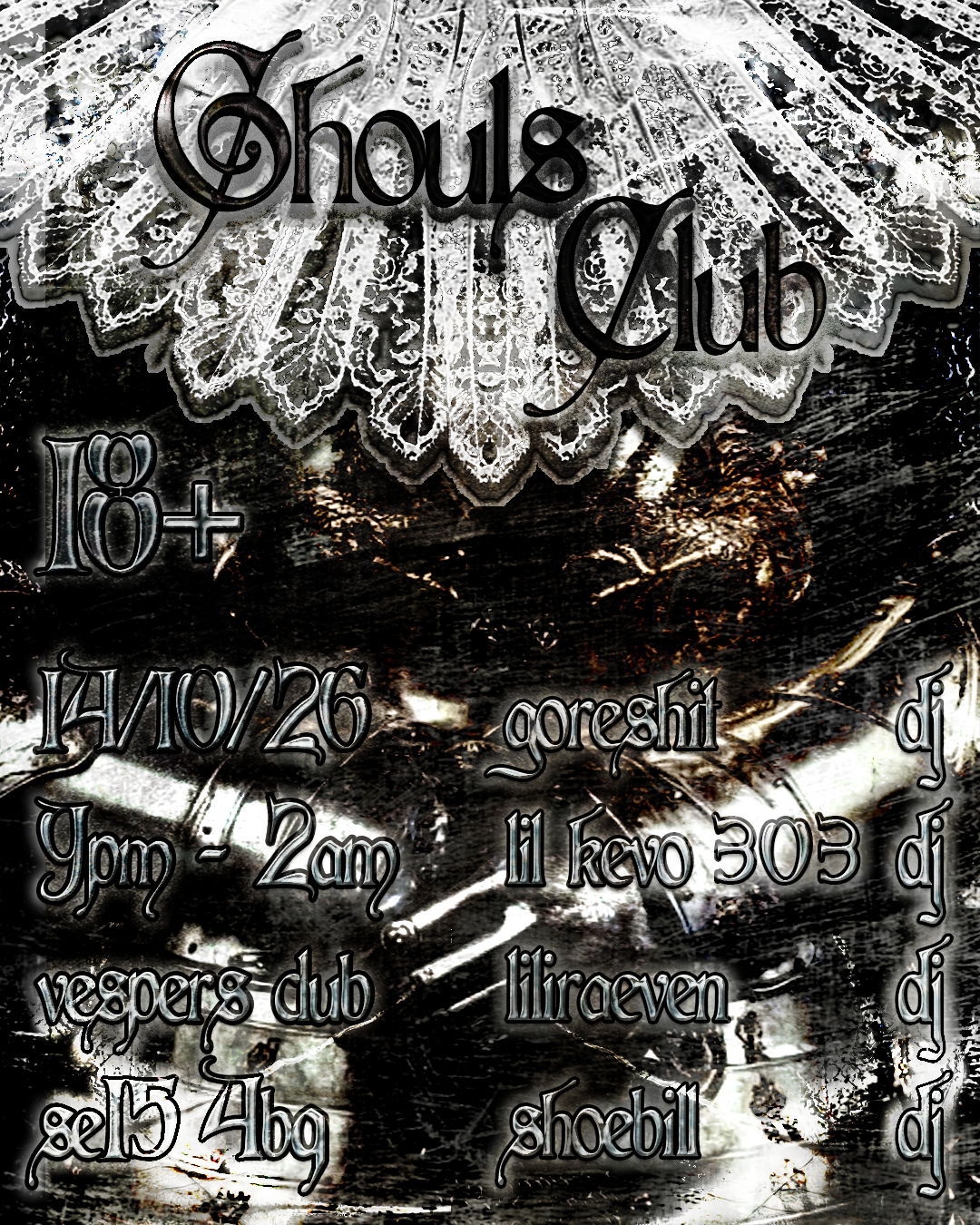 Ghouls Club bei Vespers Club, London