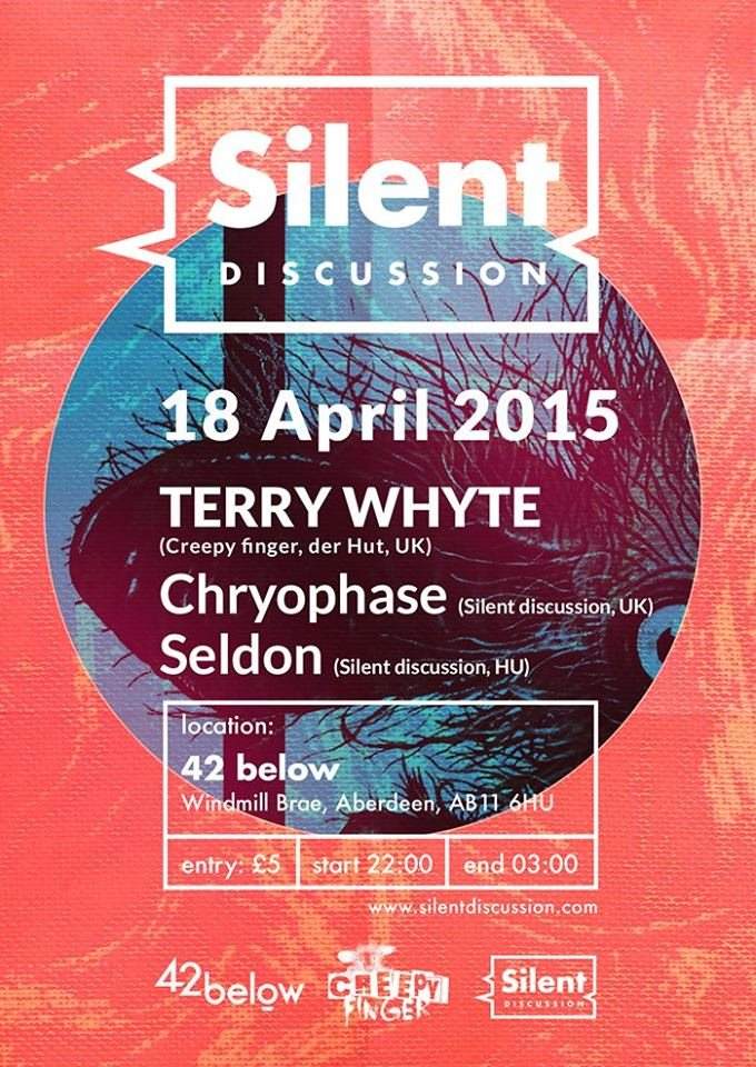 Silent Discussion presents - Terry Whyte - フライヤー表