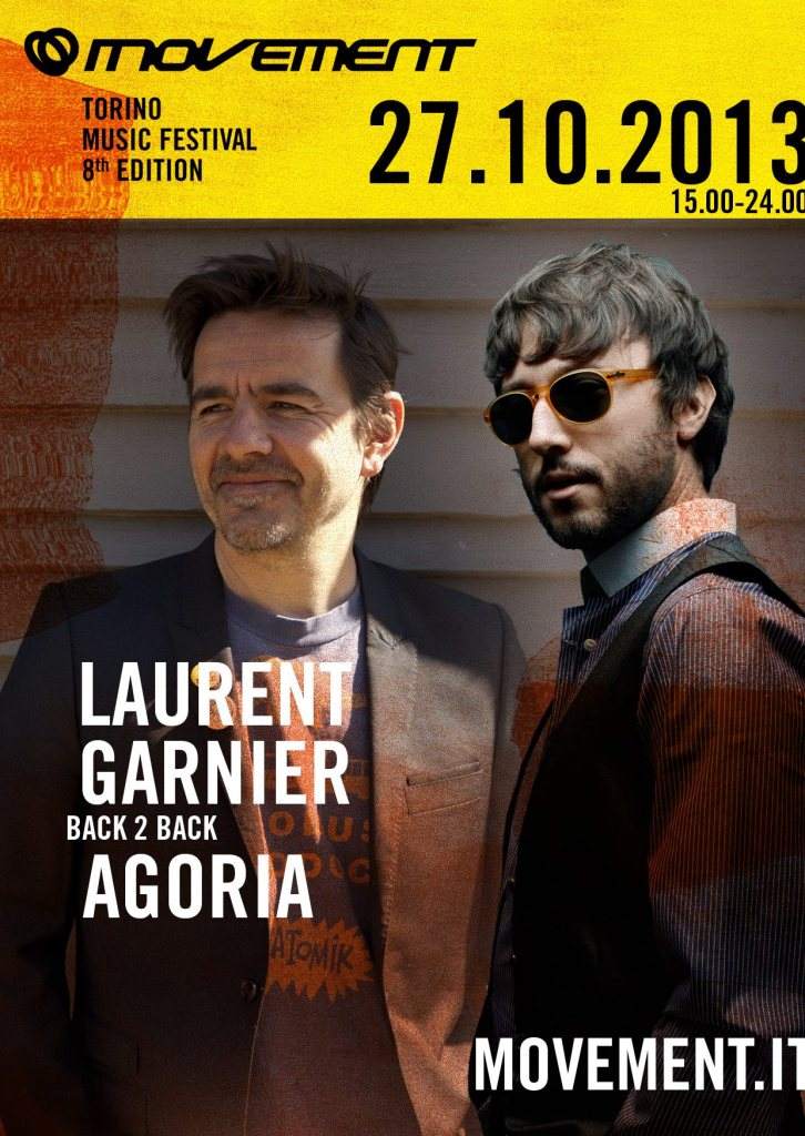 Movement Festival - Laurent Garnier b2b Agoria - Página frontal