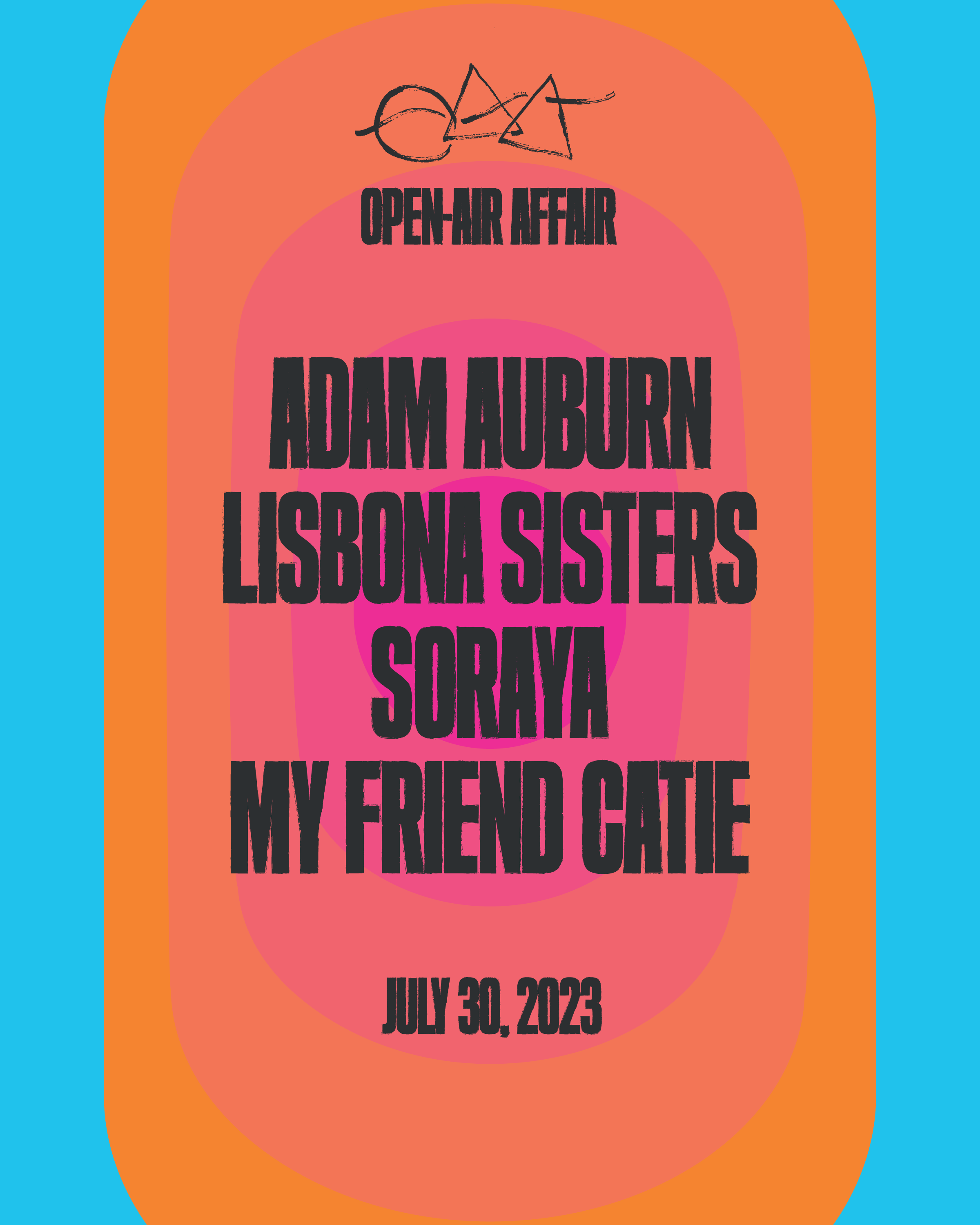 Open-Air Affair: Adam Auburn, Lisbona Sisters, Soraya, My Friend Catie - Página frontal