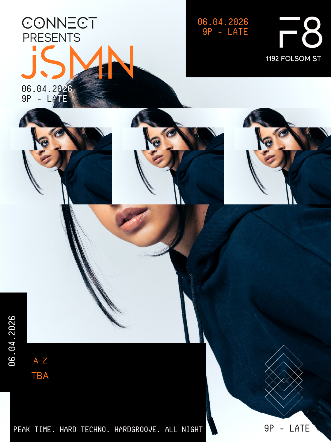 CONNECT FT JSMN at F8 1192 Folsom, San Francisco/Oakland · Tickets