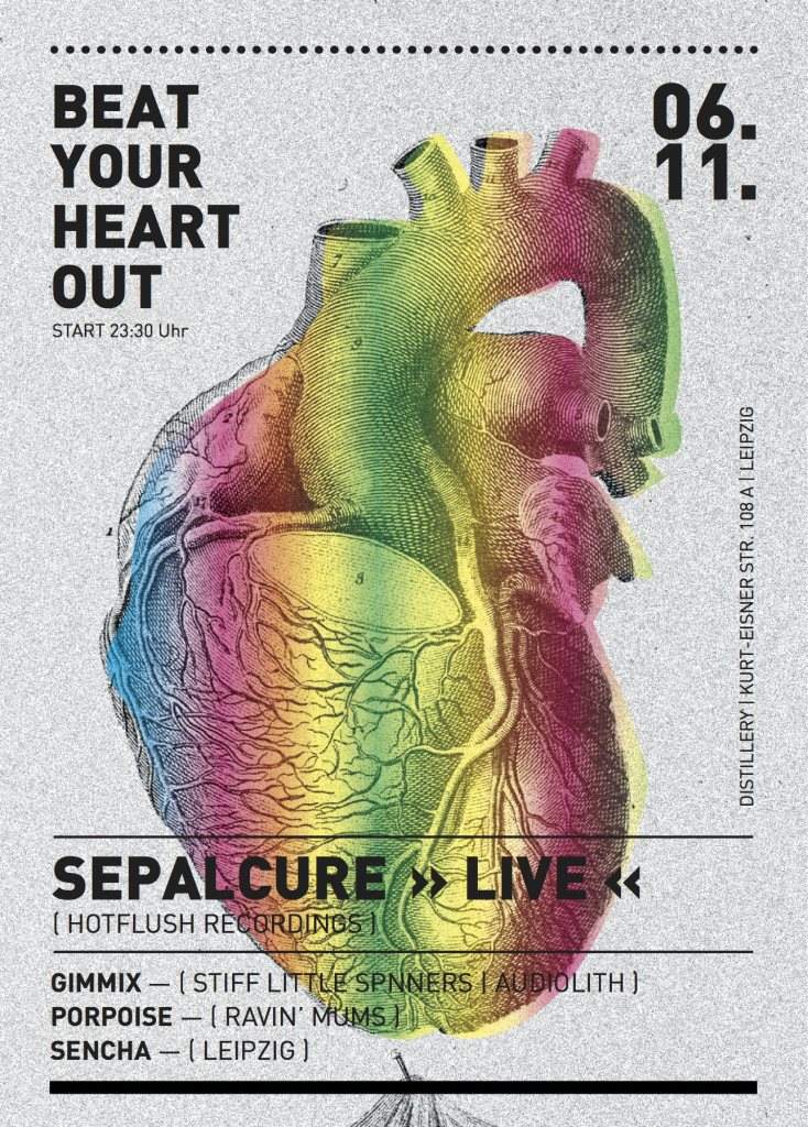 Beat Your Heart Out with Sepalcure (Live), Gimmix & Porpoise - Página frontal
