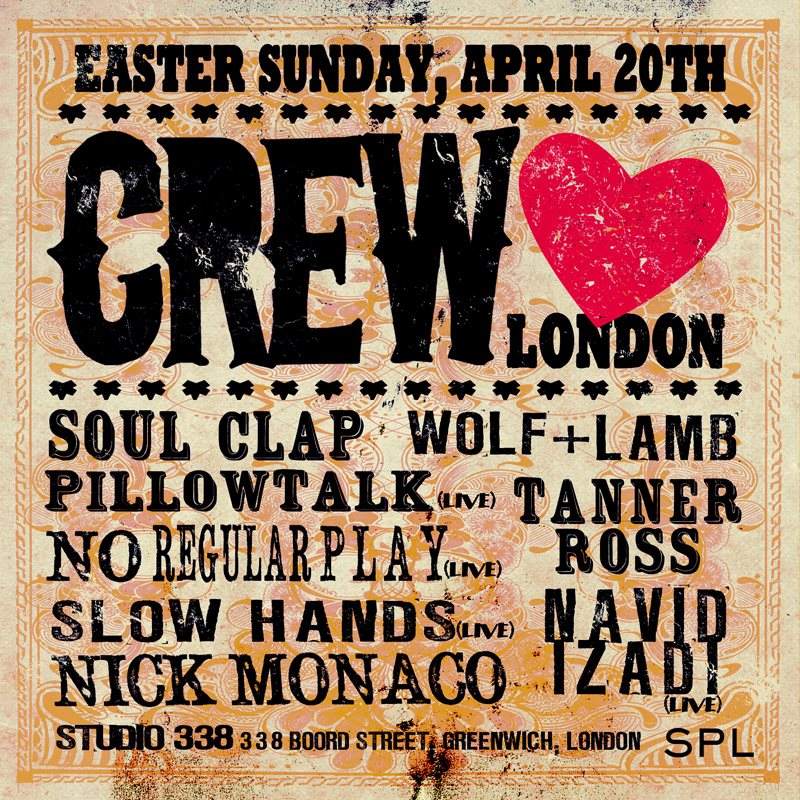 Crew Love Carnivale with Wolf + Lamb, Soul Clap and More - Página frontal