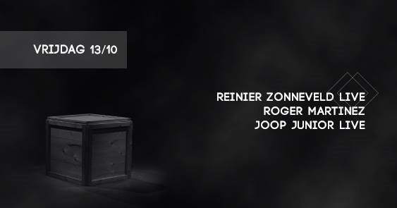 PKHS with Reinier Zonneveld Live, Roger Martinez, Joop Junior Live - フライヤー表