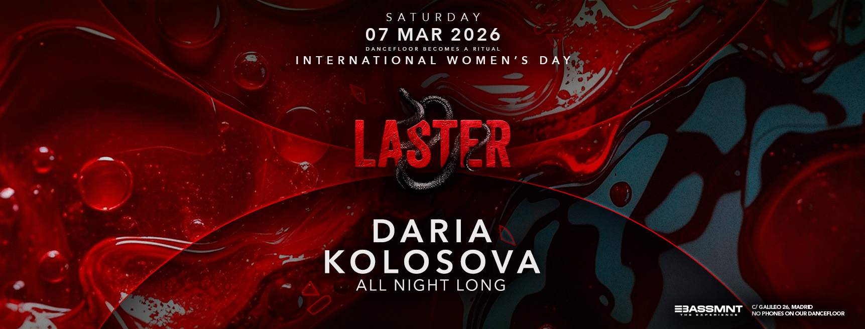 LASTER se viste de gala para un mes de marzo de lo más interesante