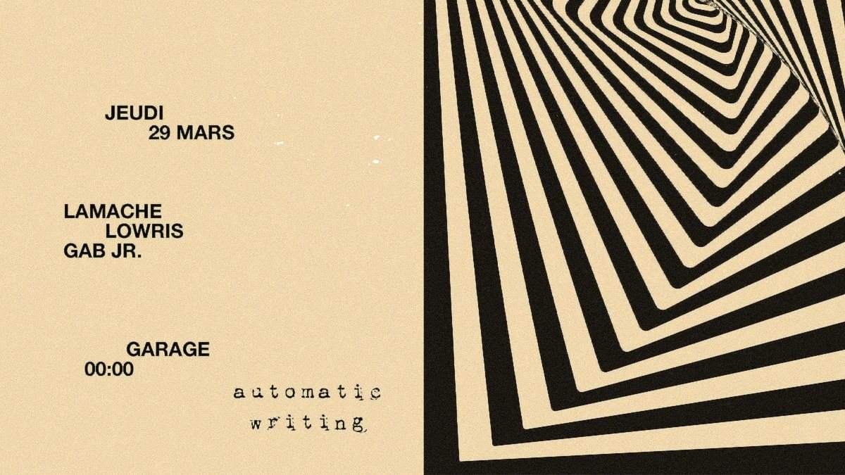Garage Avec Automatic Writing - Página frontal