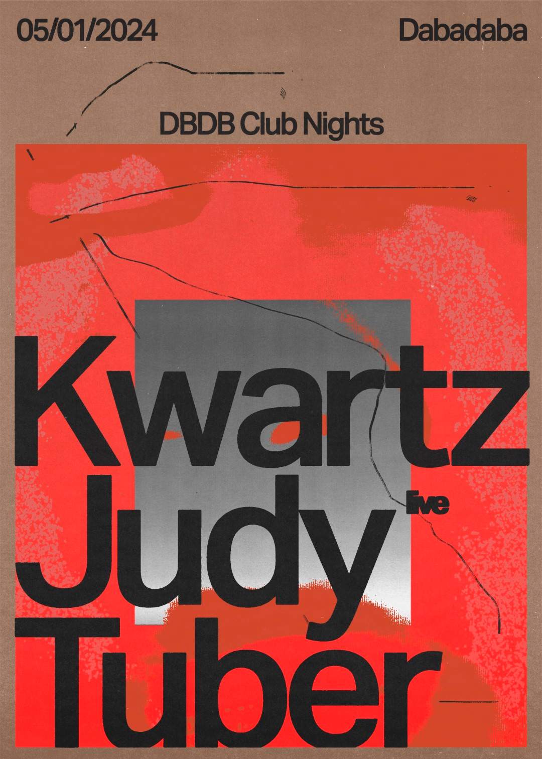 Kwartz + Tuber + Judy (live) - Página frontal