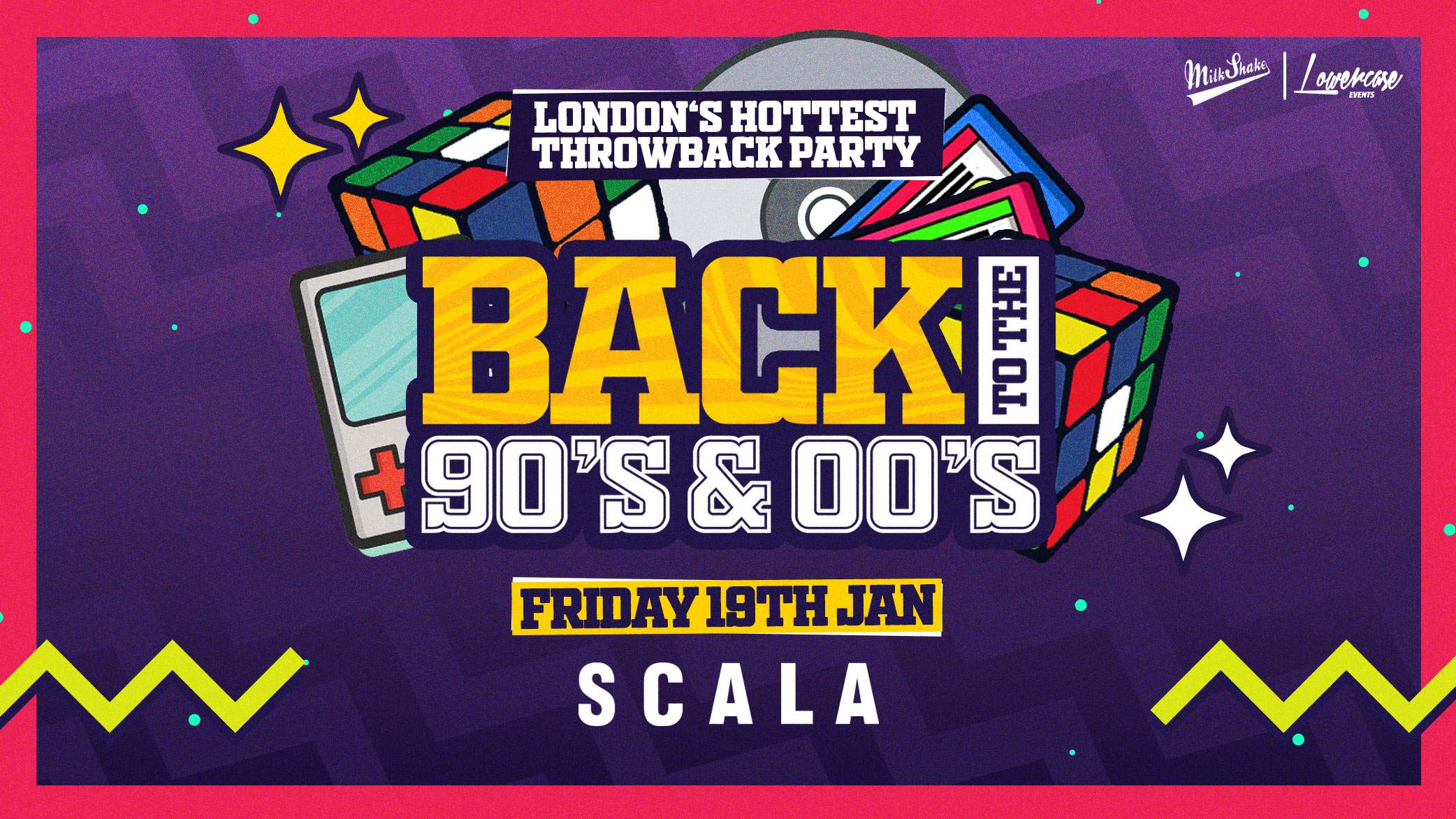 Back To The 90's & 00's - Throwback Rave - Página frontal