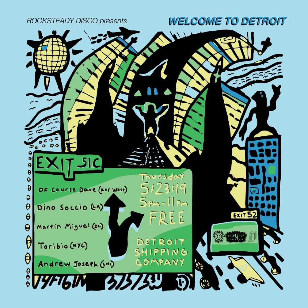 Welcome To Detroit - Página frontal