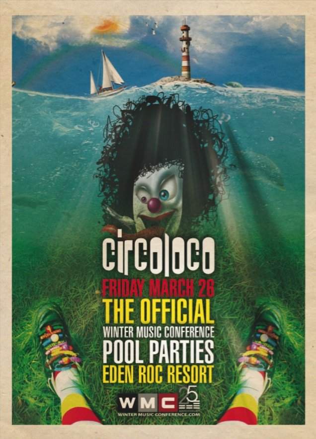 Circo Loco Pool/beach Party - Página frontal