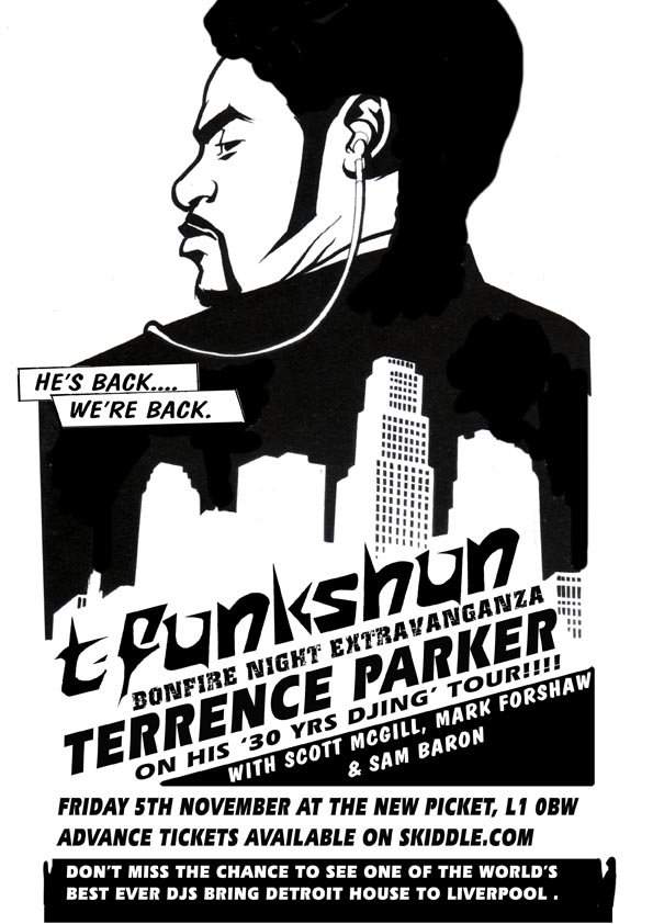 Terrence Parker '30yrs Of Djing' Tour - Página frontal