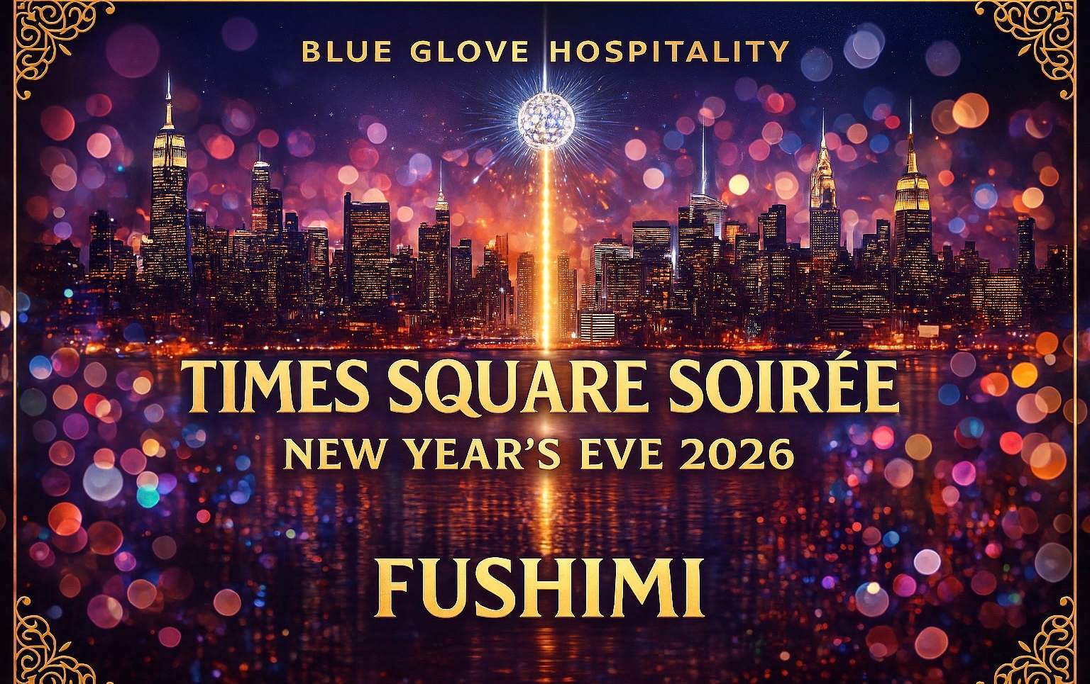 #1 TIMES SQUARE BASH 2026 - NEW YEARS EVE(800+ people) at Fushimi Times ...