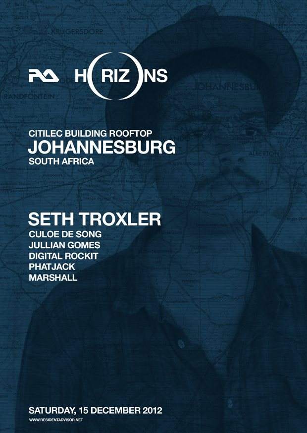 RA Horizons: Johannesburg - Página frontal