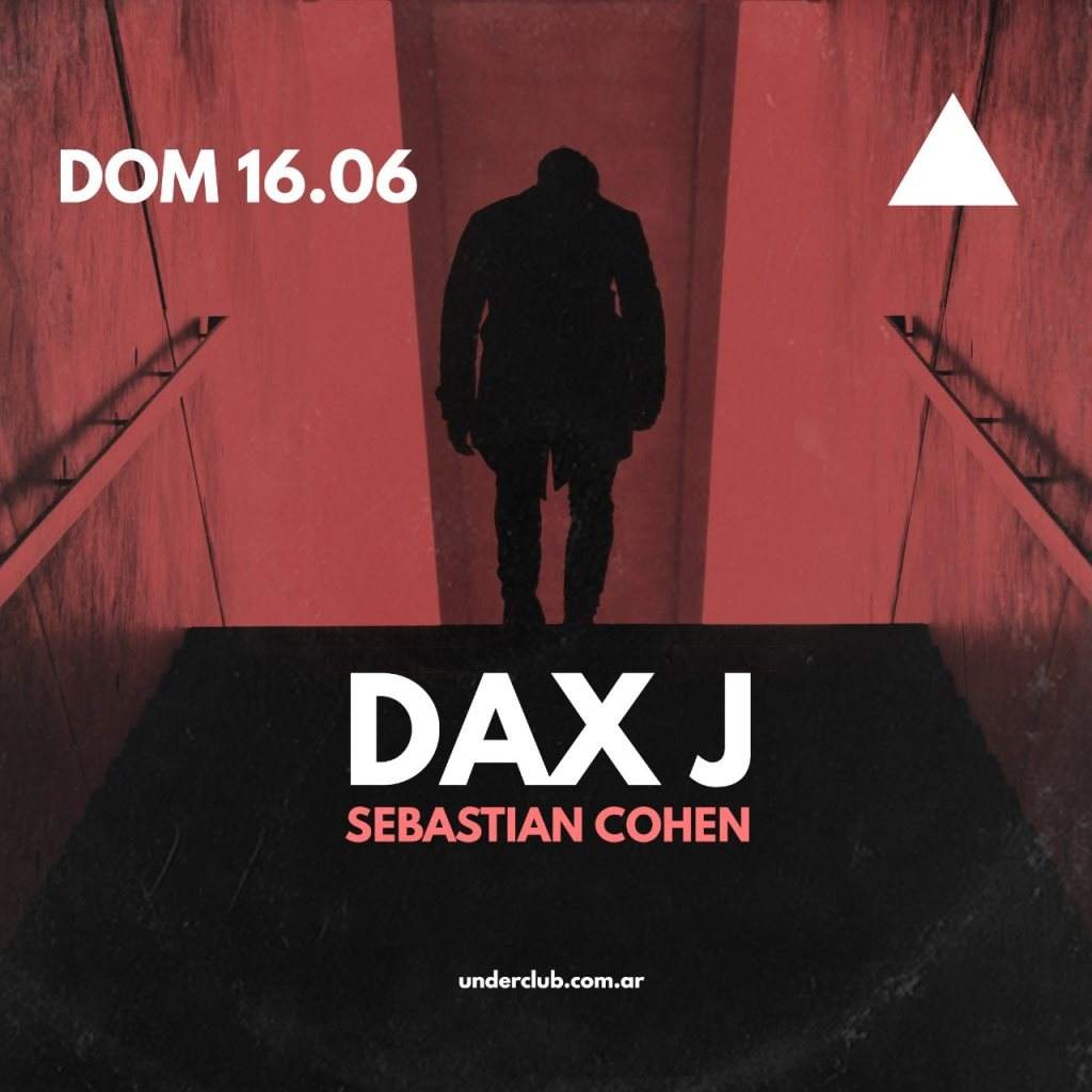 Dax J, Sebastian Cohen - フライヤー表