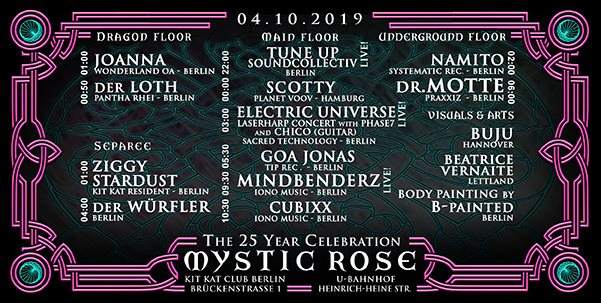 The 25 Year Mystic Rose Celebration - Página trasera