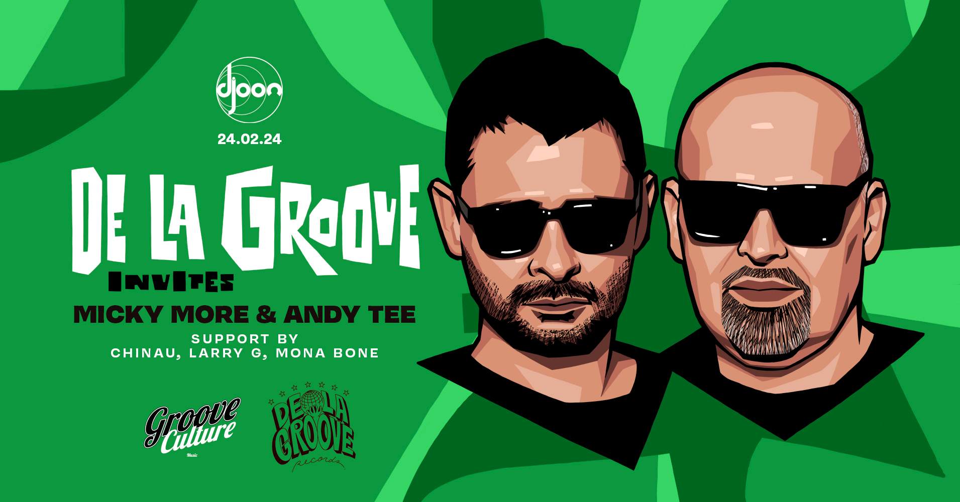 De La Groove INVITES Micky More & Andy Tee (GROOVE CULTURE) - Página frontal