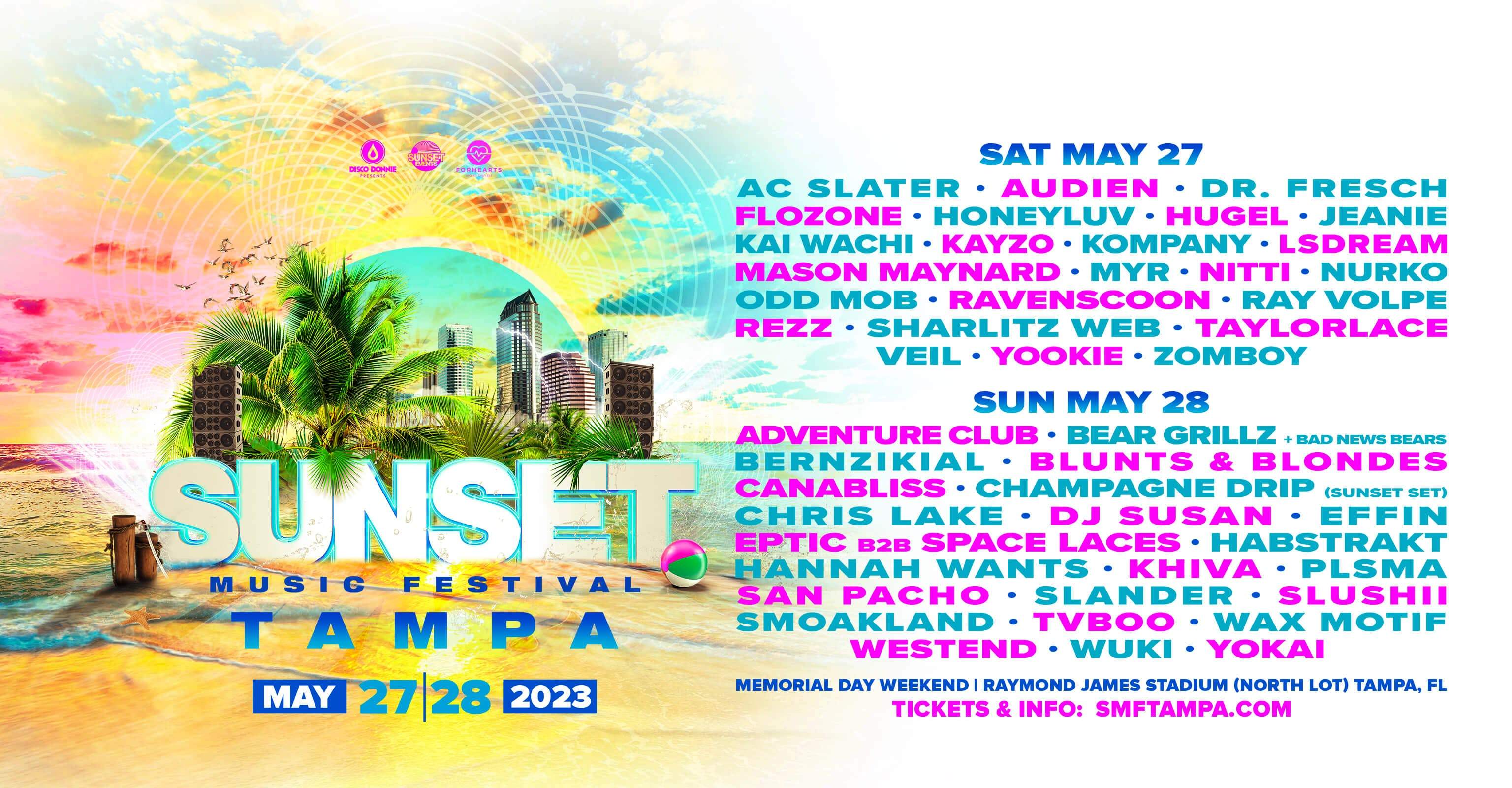 Sunset Music Festival 2023 - Promo Code: RAVEPLUG - Página frontal