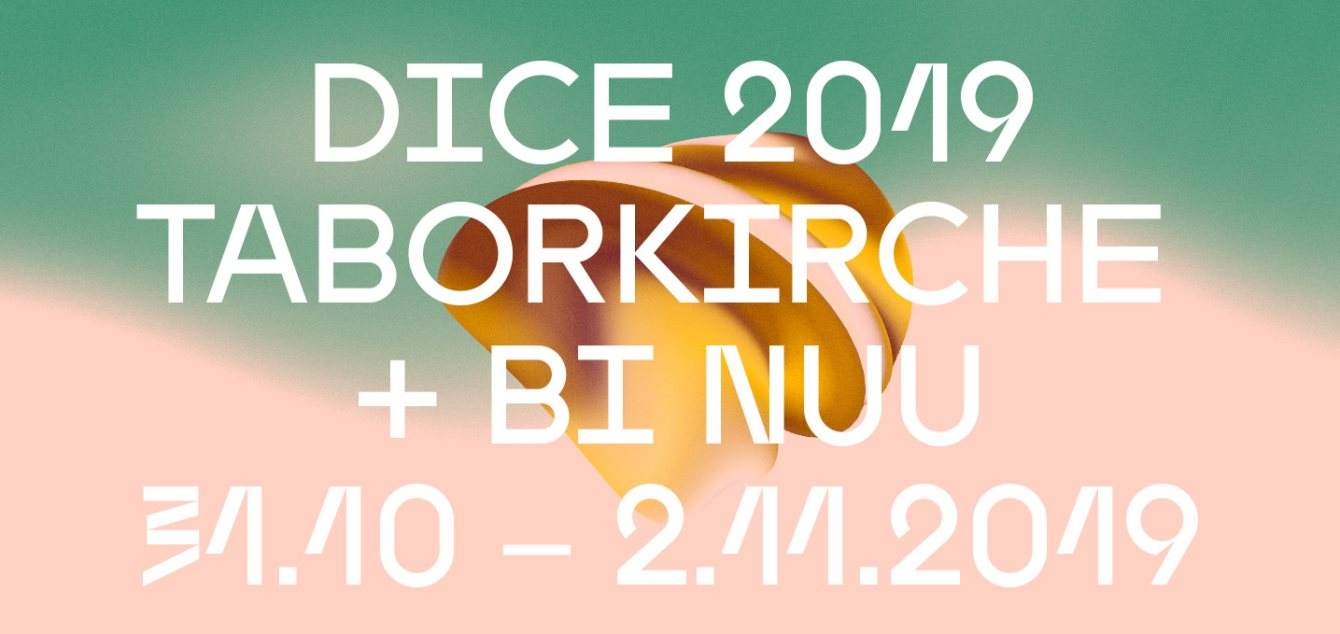 DICE Conference + Festival 2019 - フライヤー表